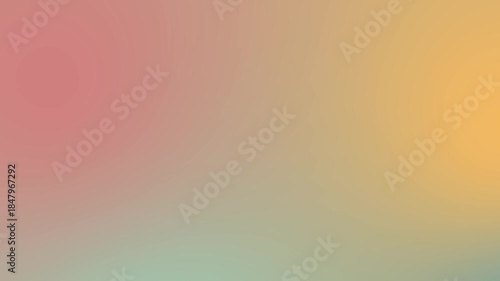 Yellow pastel green pastel blue pastel red pastel gradient abstract background with soft texture