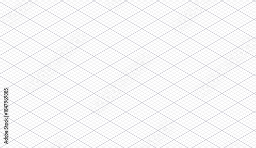 Isometric grid pattern