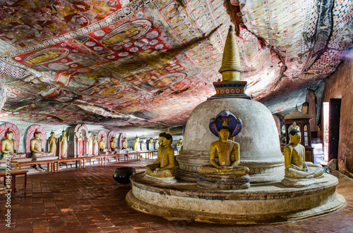 Cave Temples of Dambulla, Central Province, Sri Lanka, Asia