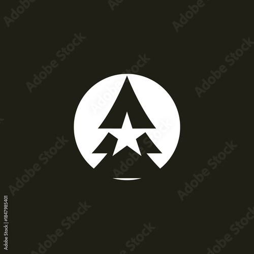 pine tree, icon, symbol, abstract, minimalist, natural, idea, concept, template, leaf, landscape, outdoor, simple, home, corporate, company