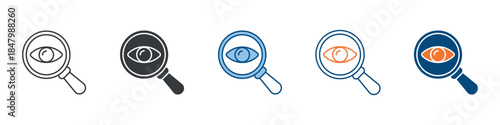 Transparency Icon Set Multiple Style Collection 