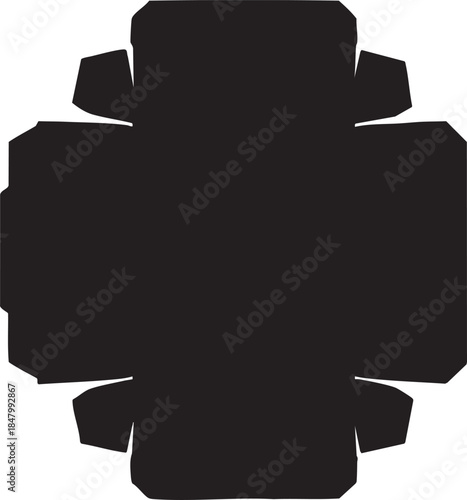 black fire truck icon shape symbol graphic design element isolated on white background