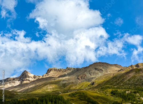 Summer Mountain Landscape at Breuil Cervinia