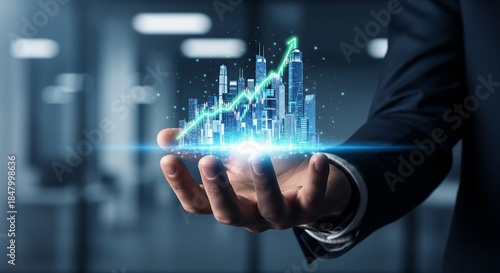 investment, graph, finance, loss, financial, buy, sell, price, risk, trader. touching at line for check my position of investment to take benefit or cut loss. graph is growth up. risk and loss.