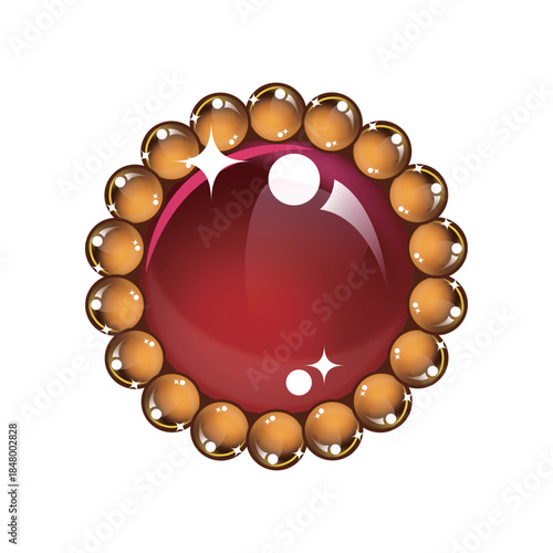 矢量珠宝翡翠古董珍宝奢华古典
