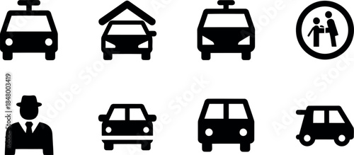 Car icons Vector