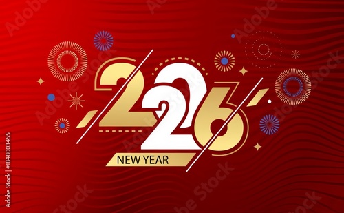 New year template 