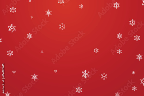 Christmas background with snowflakes
