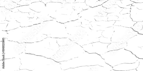 Black and white texture of cracked and abstract grunge texture effect old concrete faded wall dry surface patterns background.
