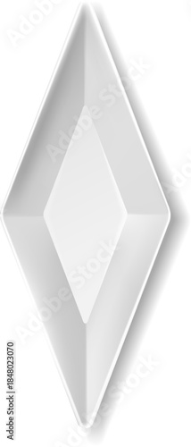 White diamond shape creating abstract geometric background