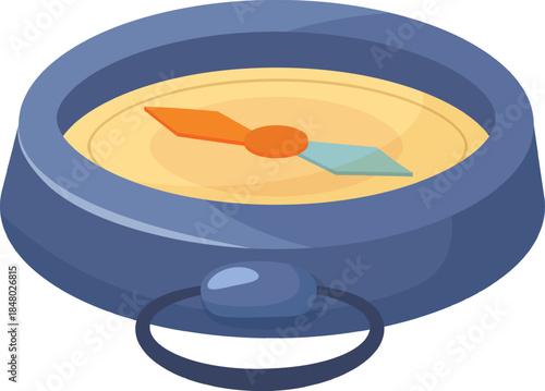 Navigating direction and guidance with a simple compass