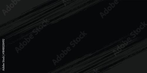 Wrap Design For Car vectors. Sports stripes, car stickers black color grunge sport