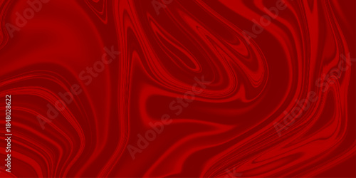 Abstract luxury red curve background. Red silk curve background. Fabric silk texture for background wavy silk or satin liquid background. . Abstract background luxury cloth or liquid wave  .