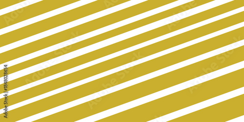 Yellow Slash line on white background. Vector illustration. Modern border. Vertical lines. An illustration of colorful layers. Golden background from wrapping paper for gift with striped pattern. 