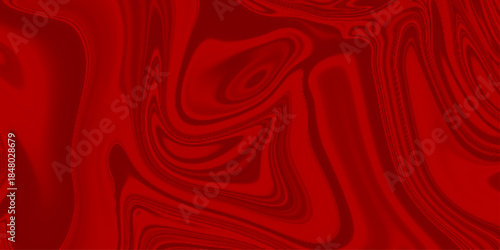 Abstract luxury red curve background. Red silk curve background. Fabric silk texture for background wavy silk or satin liquid background. . Abstract background luxury cloth or liquid wave  .