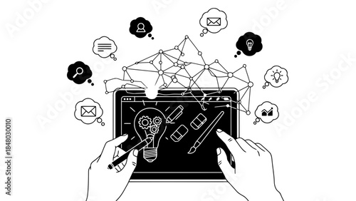 Digital creativity and idea generation through technology