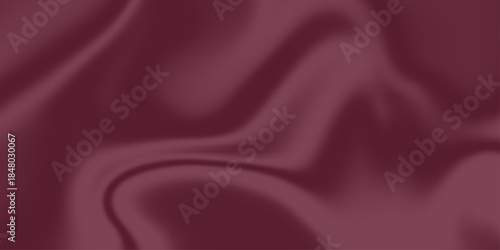 Abstract smooth elegant maroon color fabric silk texture soft background. abstract background luxury cloth or liquid wave or wavy folds of silk texture material or shiny soft smooth luxurious .