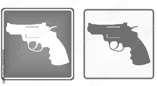 Shooting range sign. vector illustration