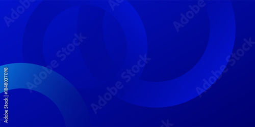 Minimal geometric background. Blue elements with fluid gradient. Used to decorate advertisements, publications, Eps10 vector
