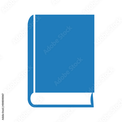 Free Download Blue book icon on white background - GFXLoad