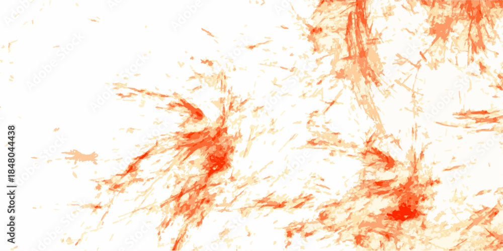Fototapeta premium Abstract texture background glitter splatter design on a clean white background texture. Colorful ground mixed pepper grains, flakes isolated on white background. Dust distress grainy grungy effect