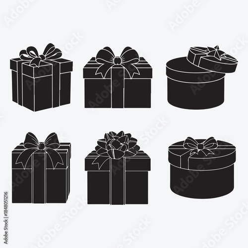 set of gift boxes