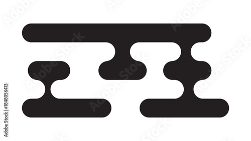 Black traditional Asian-style cloud