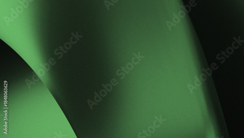 Wallpaper Mural green abstract background. Green gradient with grainy texture and smooth curves Torontodigital.ca
