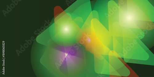 Abstract Vibrant Geometric Neon Shiny Line Background. A Bold and Stunning Display of Shapes, Lines, Colors, and Glow, Perfect for Futuristic Modern Designs,