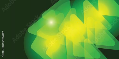 Abstract Vibrant Geometric Neon Shiny Line Background. A Bold and Stunning Display of Shapes, Lines, Colors, and Glow, Perfect for Futuristic Modern Designs,