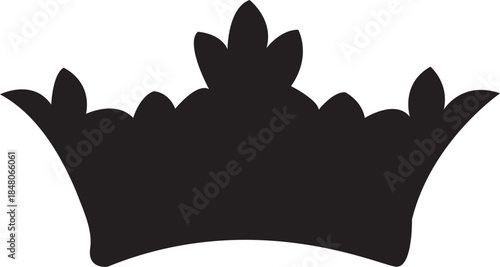 queen crown silhouette vector file 