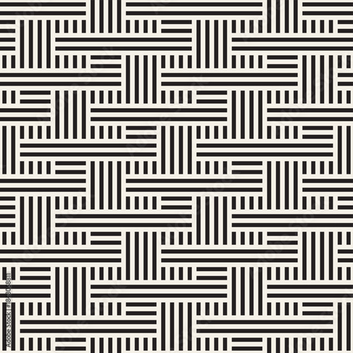 Vector seamless pattern. Modern stylish abstract texture. Repeating geometric tiles