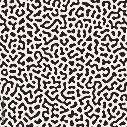 Vector seamless organic pattern. Hand drawn abstract background. Modern stylish texture.