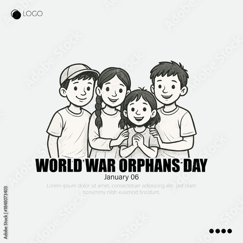 World War Orphans Day honors children who lost their parents due to war, raising awareness about their struggles