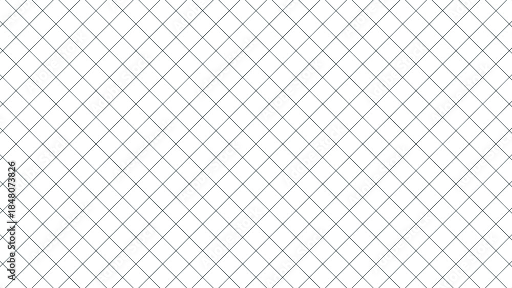 Fototapeta premium Geometric pattern of interconnected diamond shapes creating a delicate, abstract background.