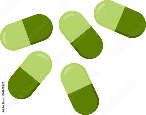 Medicine capsules