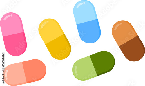 Medicine capsules