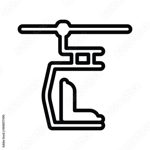 Ski lift icon