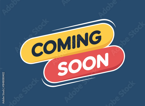 Coming Soon Announcement Banner For Product Launch Website App And Marketing