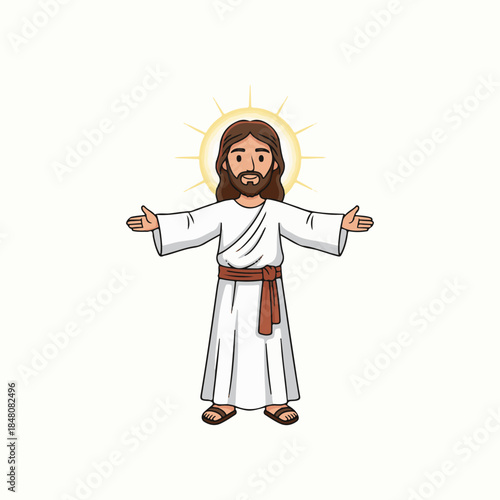 Jesus Christ is the central figure of Christianity, revered as the Son of God.