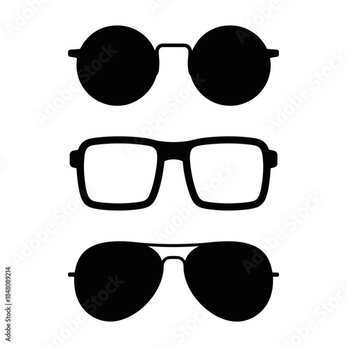 sunglasses isolated on white