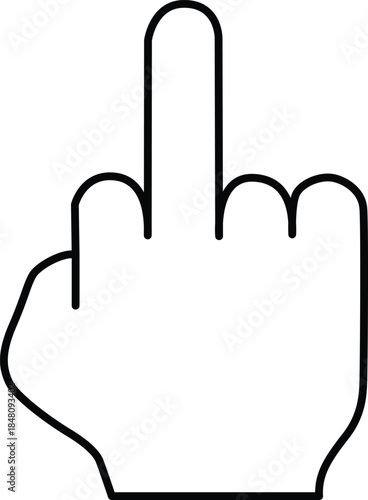 Hand gesture illustration Vector