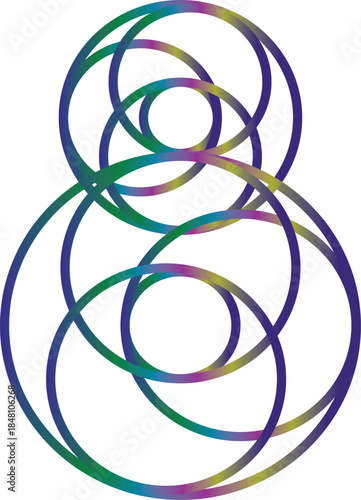 colorful rubber bands