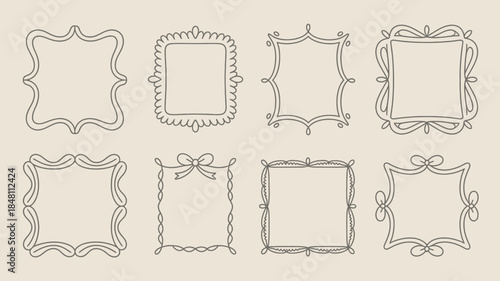 Vintage Ornate Frames Collection for Photo and Art Display