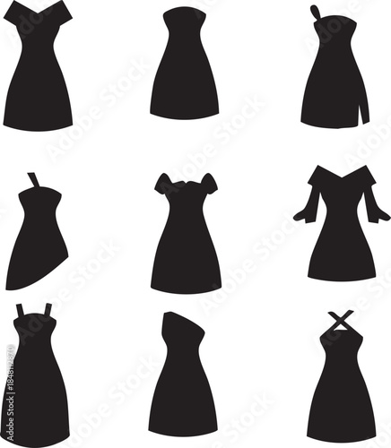 Collection of Various Dress Silhouettes