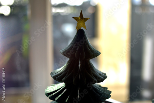 Sapin de noël en papier