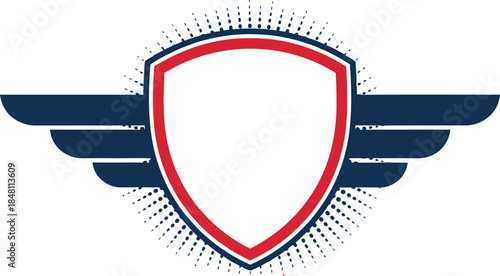Protective Shield Logo Design with Wings | Security, Safety & Defense Branding Symbol