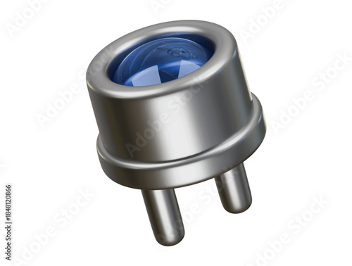 photo diode icon 3d illustration render