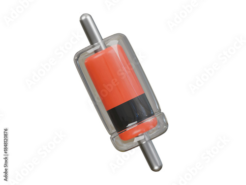 pin diode icon 3d illustration render