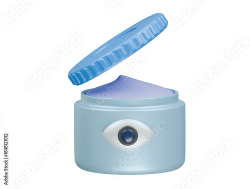 eye ointment icon 3d illustration render